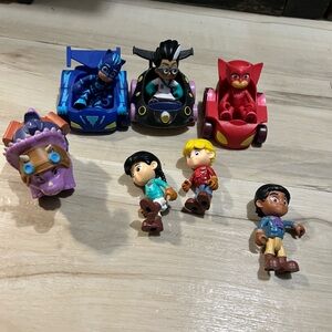 PJ Masks with vehicles and Figure Set